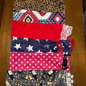 Baby Head Wrap Bows Lot